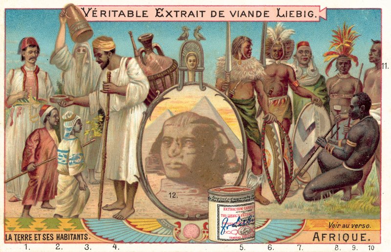 Peoples of Africa by European School