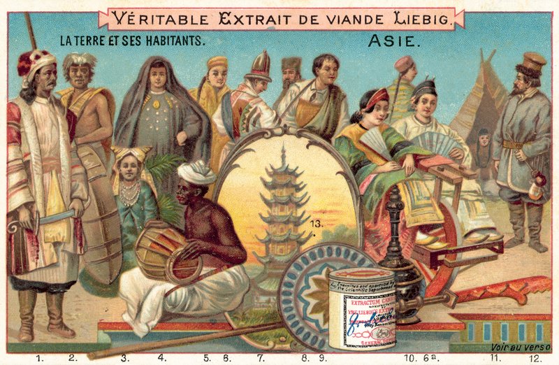 Peoples of Asia by European School