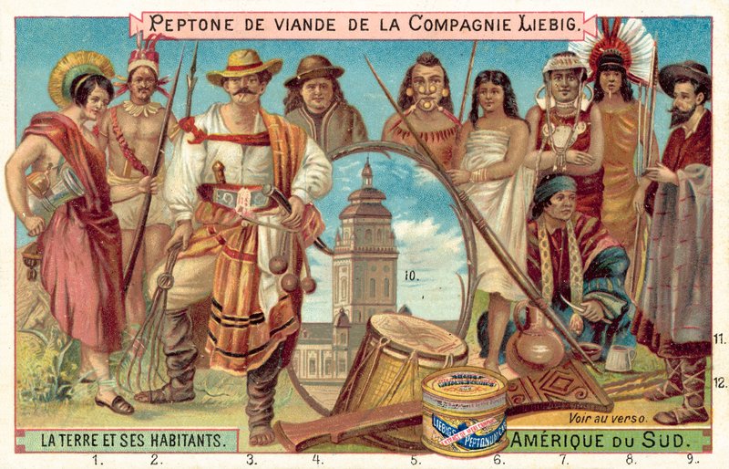 Peoples of South America by European School