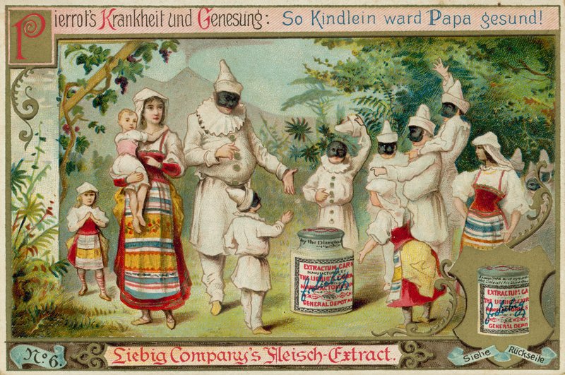 Pierrot and Family by European School
