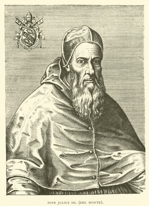 Pope Julius III, Del Monte by European School