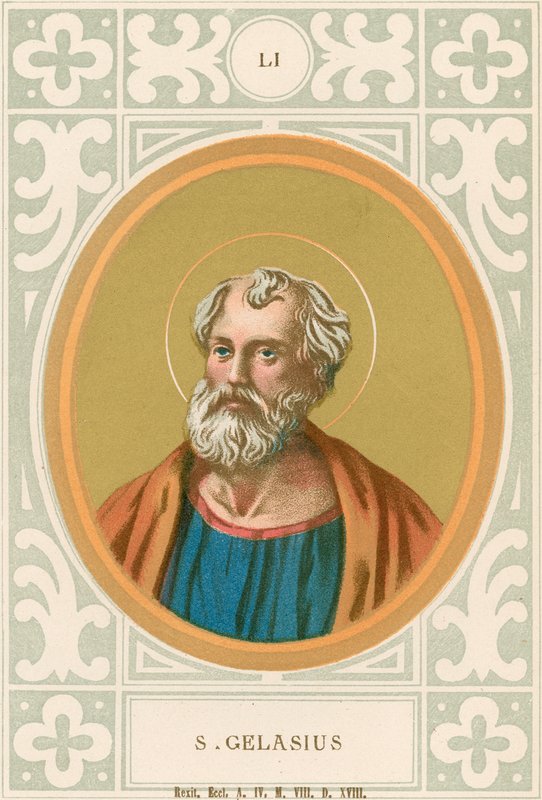 Saint Gelasius by European School