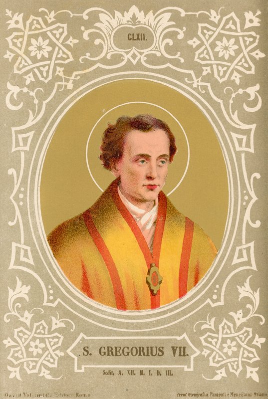 Saint Gregory VII by European School