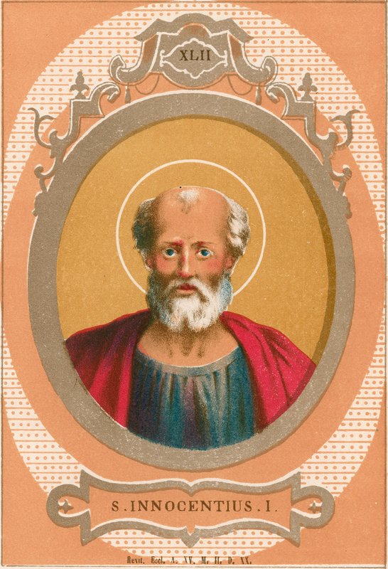 Saint Innocentius I by European School