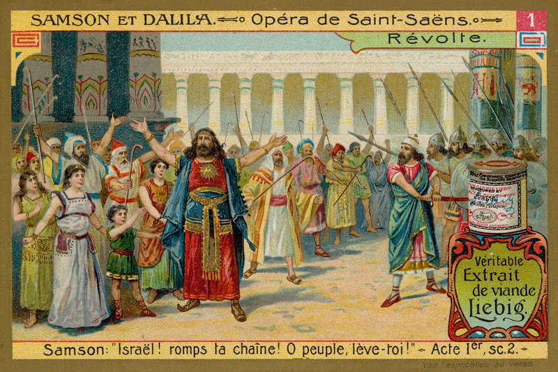 Samson Urges the Israelites to Free Themselves by European School