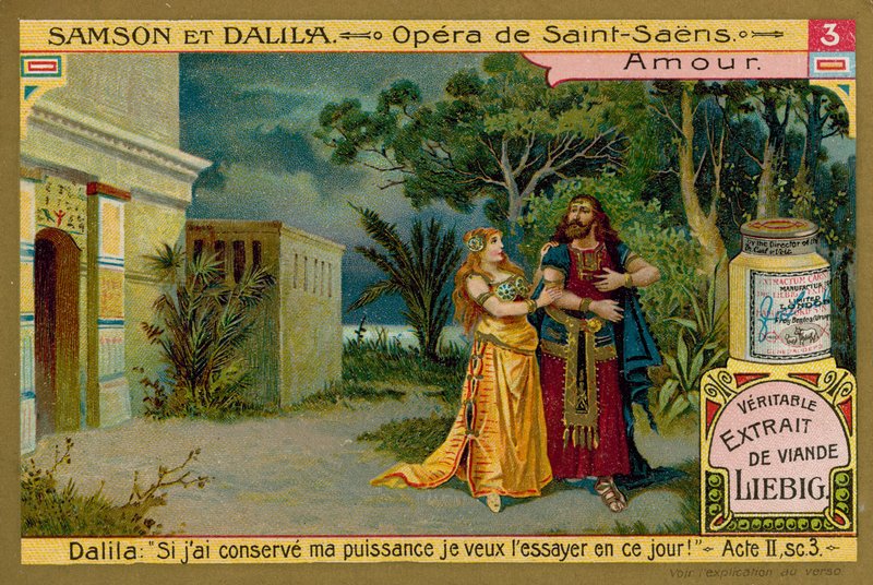 Samson and Dalila Walk in the Gardens by European School