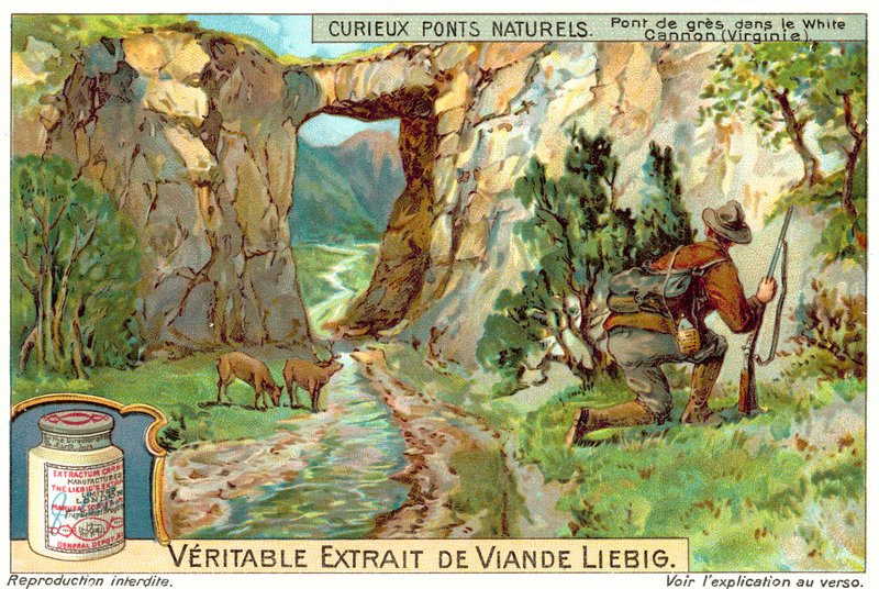 Sandstone Bridge in the White Canyon, Virginia by European School