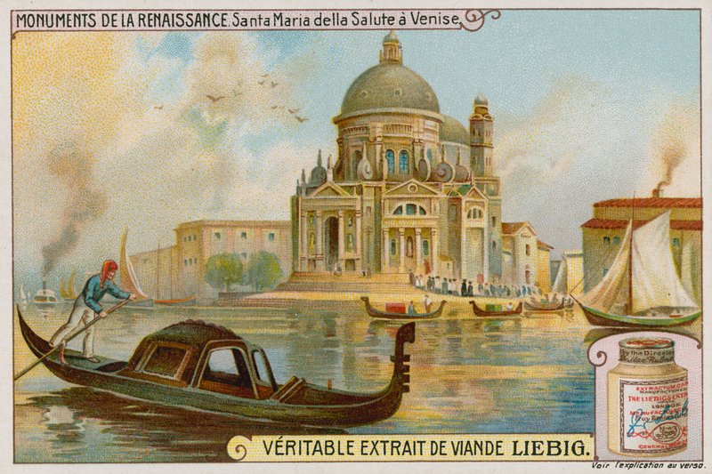 Santa Maria della Salute in Venice by European School