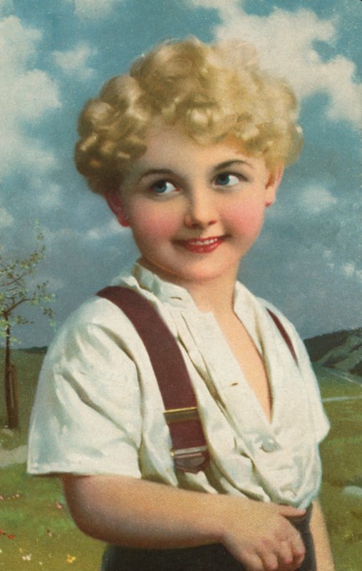 Smiling Boy by European School