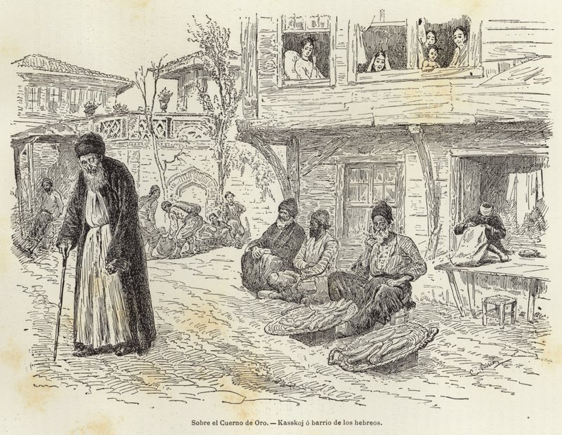 On the Golden Horn, Kasskoj or Jewish Quarter by European School