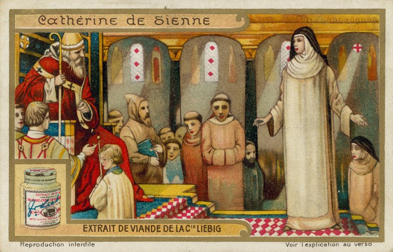 St Catherine of Siena by European School