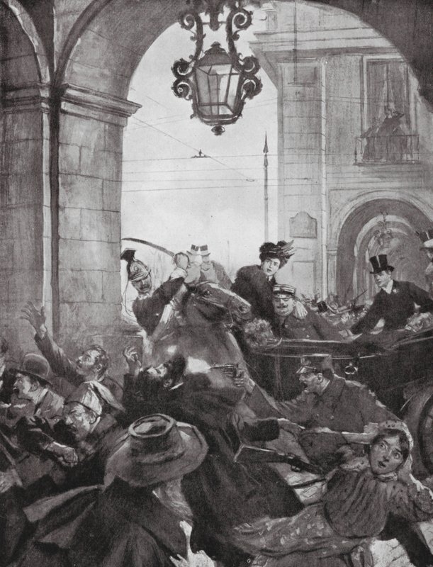 The Assassination of the King and Crown Prince of Portugal by European School