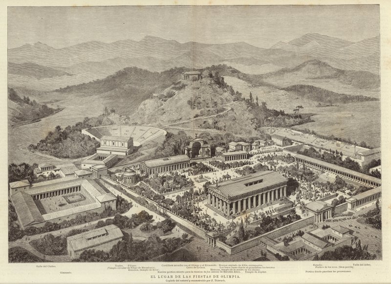 The City of Olympia by European School