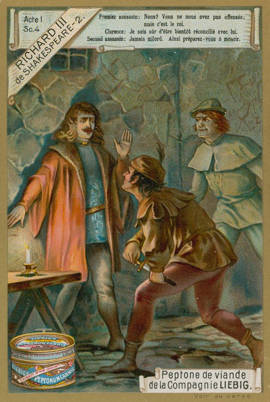 The Duke of Clarence and his Assassins, Act I, Scene IV from 