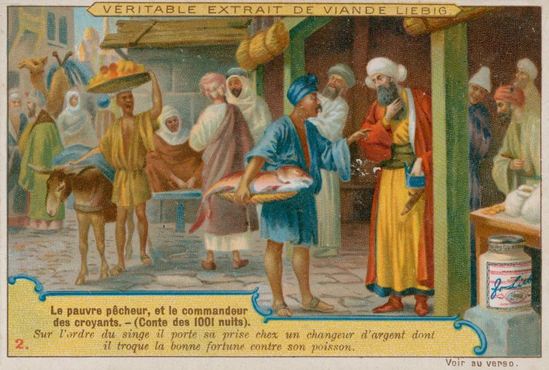 The Fisherman Borrows Money Against his Fish by European School