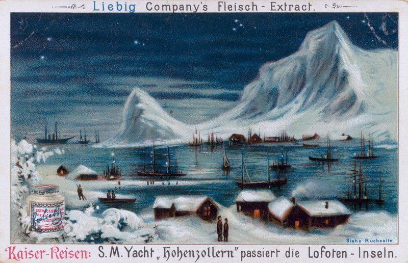 The Lofoten Islands in Norway by European School