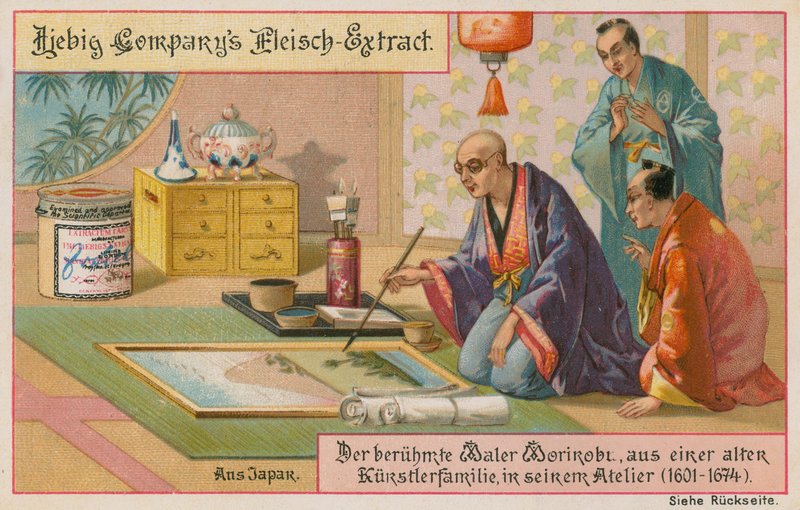 The Painter Morikobi by European School