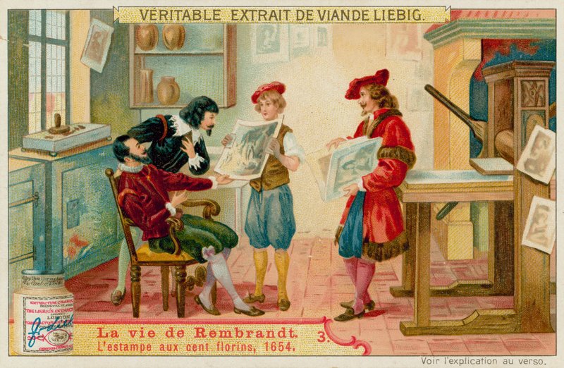 The Print of a Hundred Florins by European School