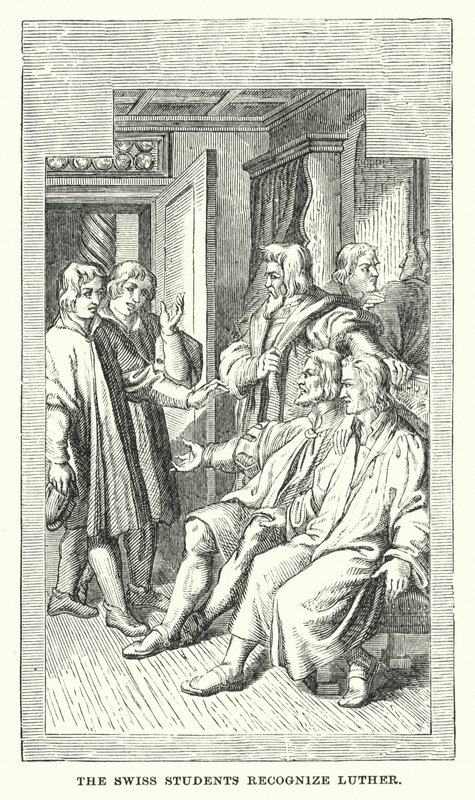 The Swiss students recognize Luther by European School