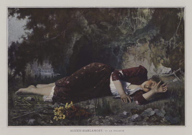 The Young Girl by European School