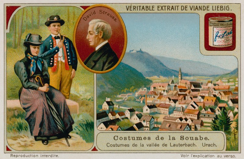 The Clothing of the Lauterbach Valley, David Strauss and Urach by European School
