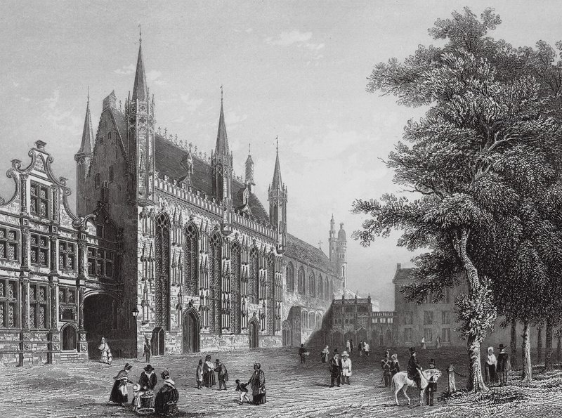 Town Hall, Bruges by European School