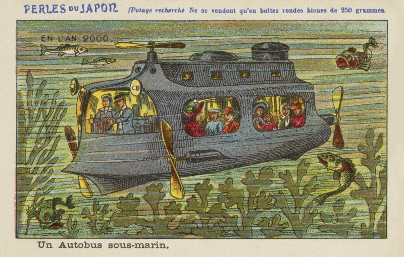 Underwater Bus in the Year 2000 by European School