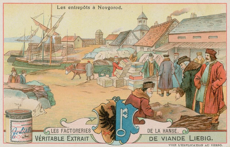 Warehouses in Novgorod by European School