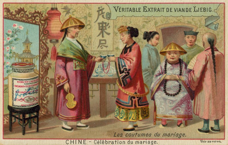 Wedding Clothes of China by European School