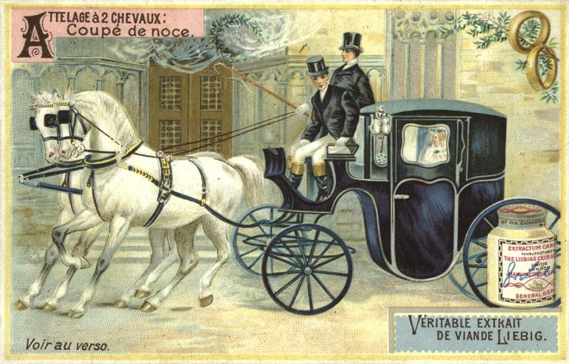 Wedding carriage by European School