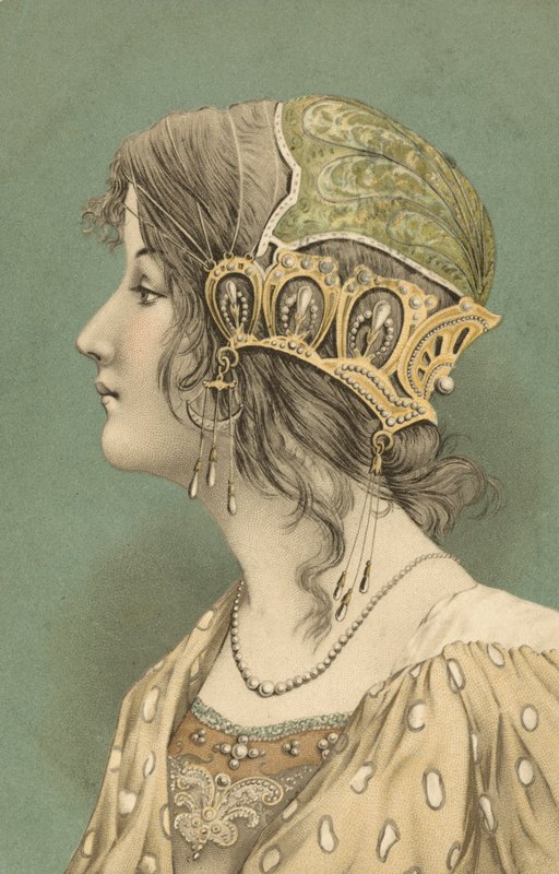 Woman in a Bonnet by European School
