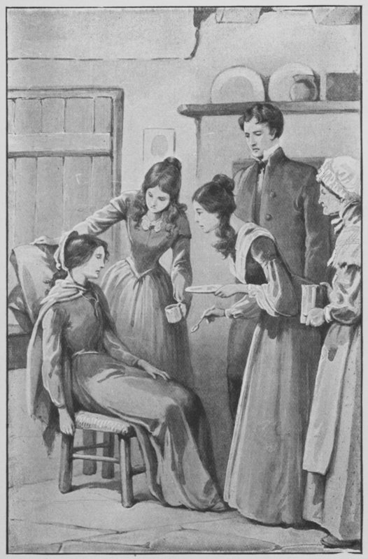 Illustration for Jane Eyre by Charlotte Bronte by Evelyn Stuart Hardy