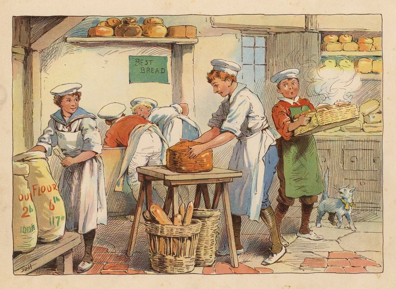 Little Workers: The Bakers by Evelyn Stuart Hardy
