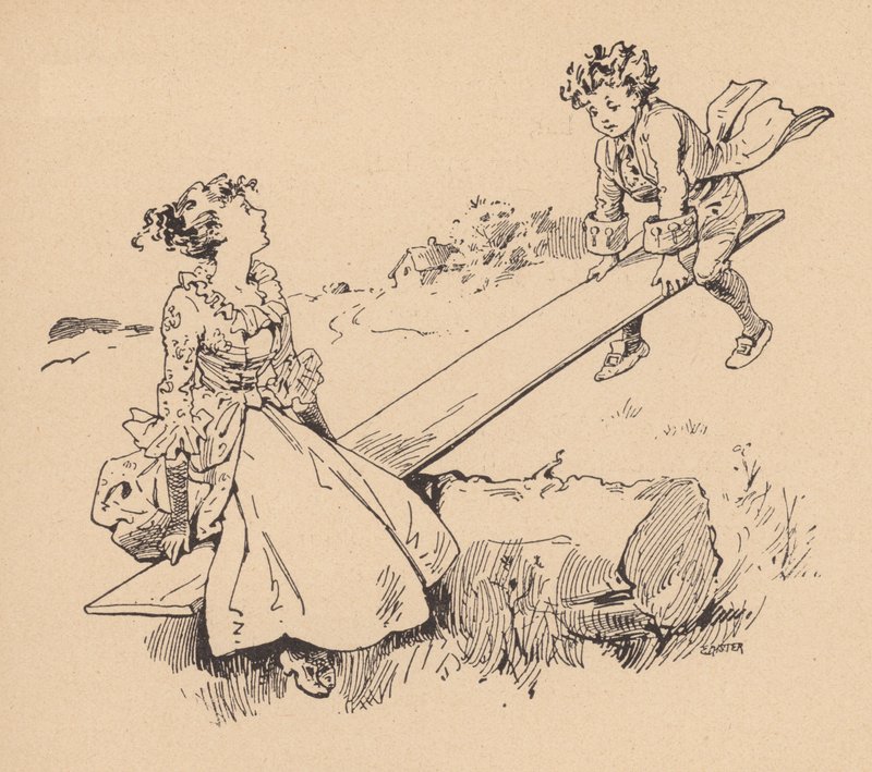 See-Saw Margery Daw by Evelyn Stuart Hardy