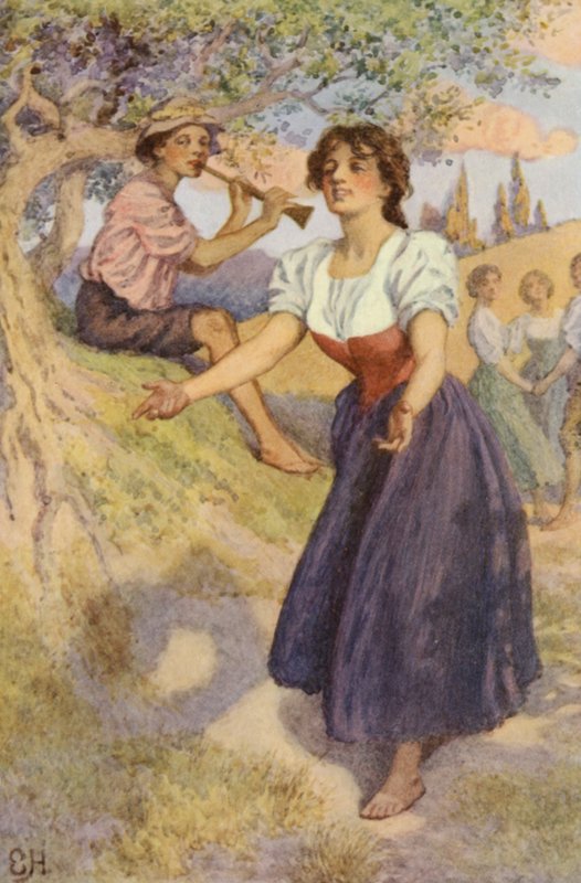 Illustration for A Sentimental Journey by Laurence Sterne by Everard Hopkins