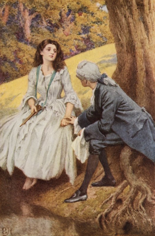 Illustration for A Sentimental Journey by Laurence Sterne by Everard Hopkins