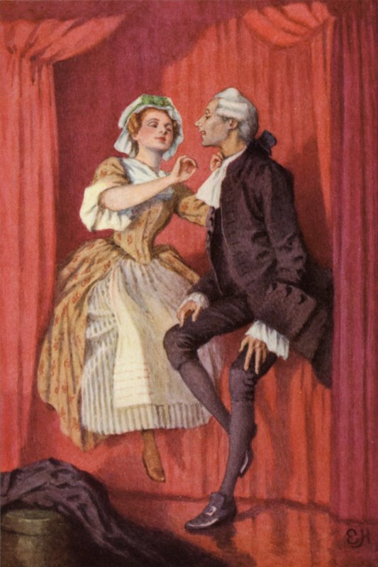 Illustration for A Sentimental Journey by Laurence Sterne by Everard Hopkins