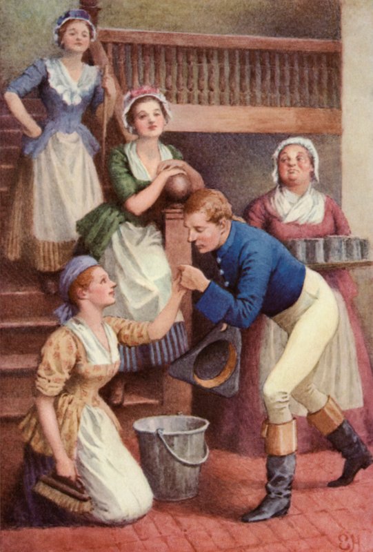 Illustration for A Sentimental Journey by Laurence Sterne by Everard Hopkins