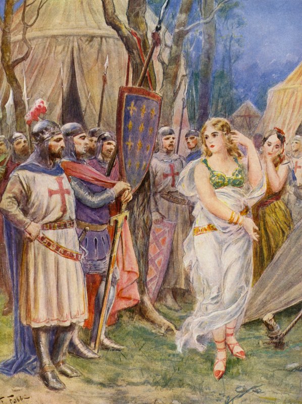 La Gerusalemme Liberata by Torquato Tasso: Canto IV, Stanza 28 by Fabio Fabbi