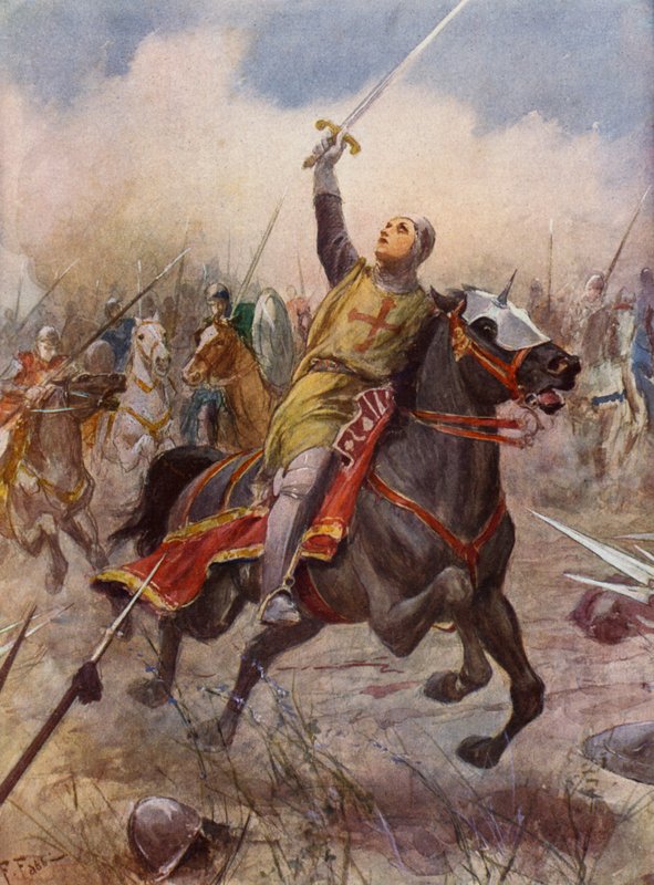 Jerusalem Delivered by Torquato Tasso: Canto VIII, Stanza 17 by Fabio Fabbi