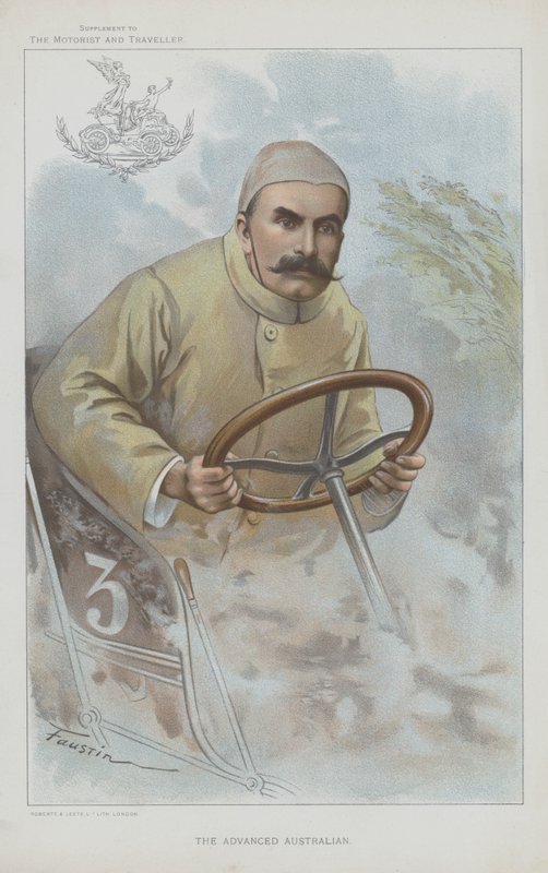 Selwyn Edge, Australian-born British racing driver by Faustin