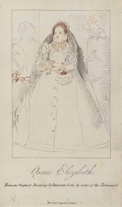 Queen Elizabeth I by Federico (after) Zuccari or Zuccaro