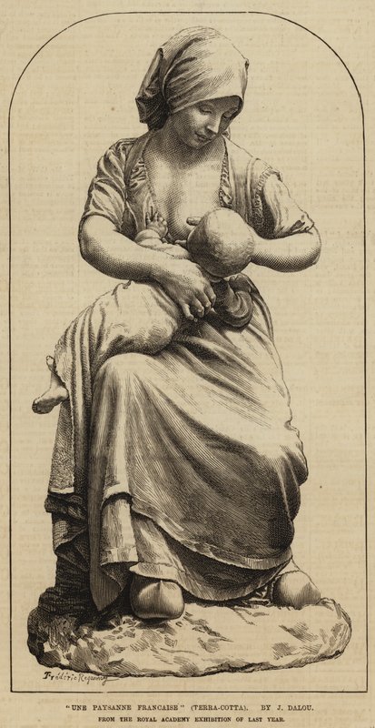 Une Paysanne Francaise by Felix Regamey