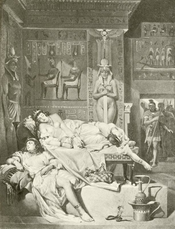 Antony and Cleopatra. Act V, Scene II by Felix Octavius Carr Darley