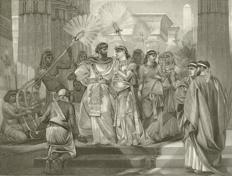 Antony and Cleopatra. Act I, Scene I by Felix Octavius Carr Darley