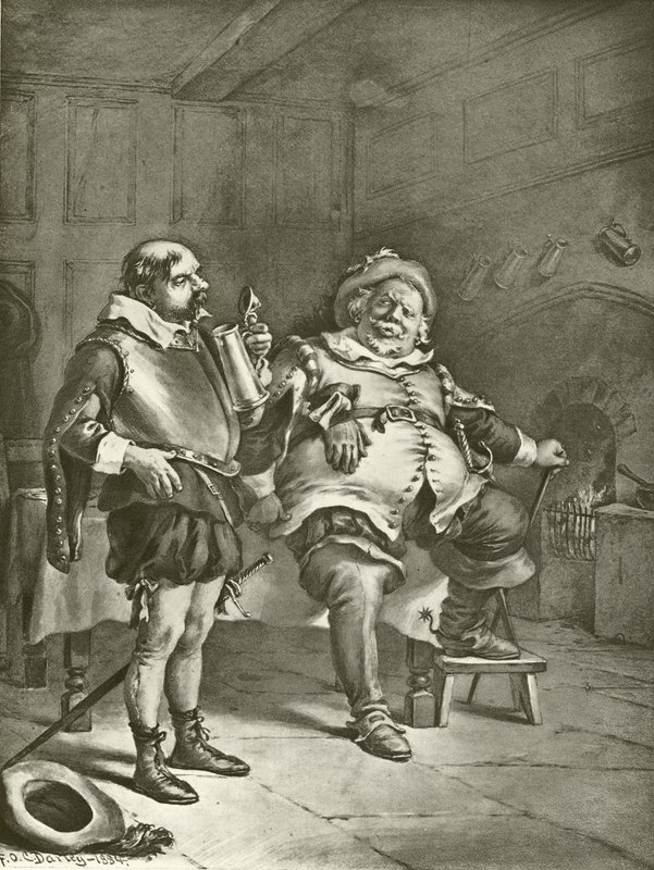 First Part King Henry IV. Act III, Scene III by Felix Octavius Carr Darley