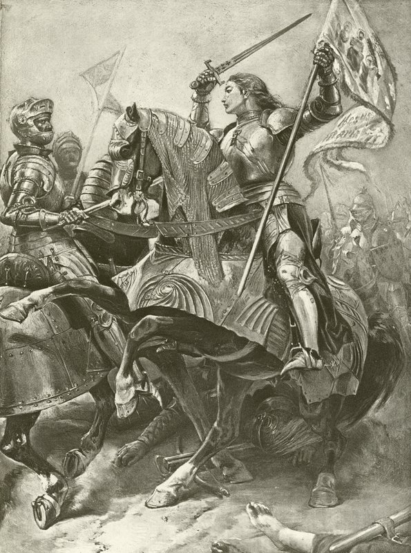 First Part King Henry VI. Act I, Scene V by Felix Octavius Carr Darley