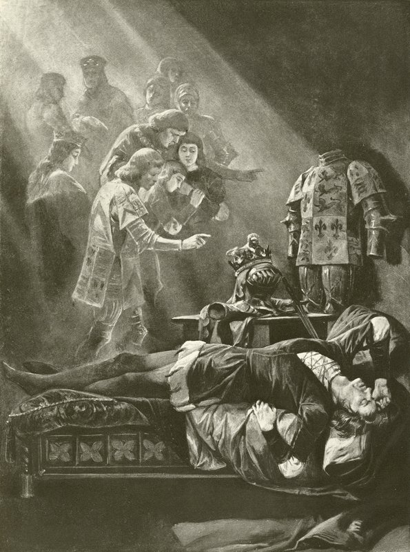 King Richard III. Act V, Scene III by Felix Octavius Carr Darley