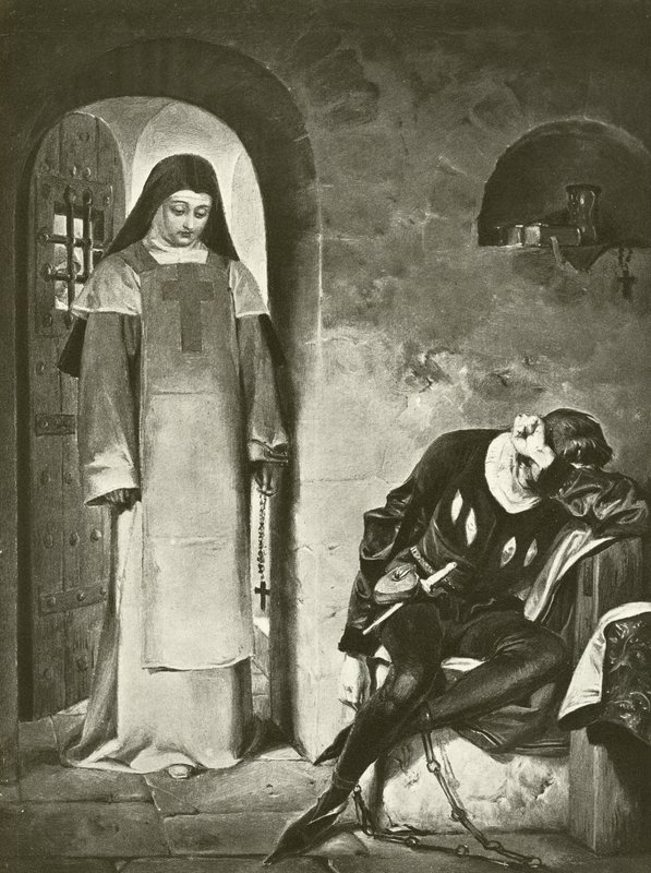 Measure for Measure. Act III, Scene I by Felix Octavius Carr Darley