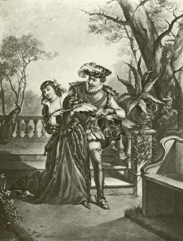 Much Ado About Nothing. Act V, Scene II by Felix Octavius Carr Darley